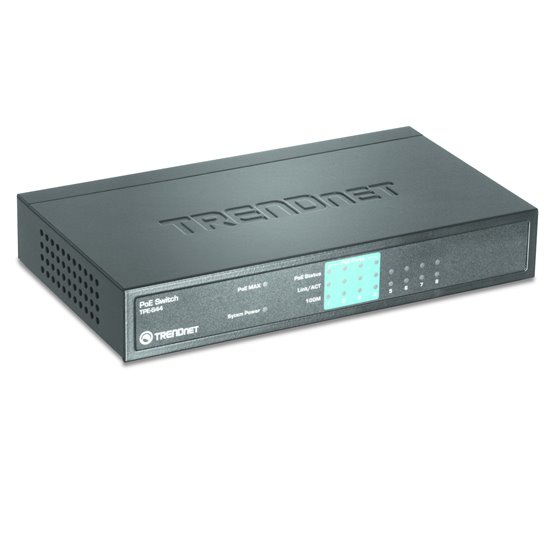TPE-S44 switch No administrado Energía sobre Ethernet (PoE) Azul