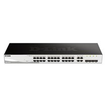DGS-1210-28 switch Gestionado L2 Gigabit Ethernet (10/100/1000) 1U Negro