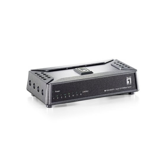 Switch Fast Ethernet de 8 puertos