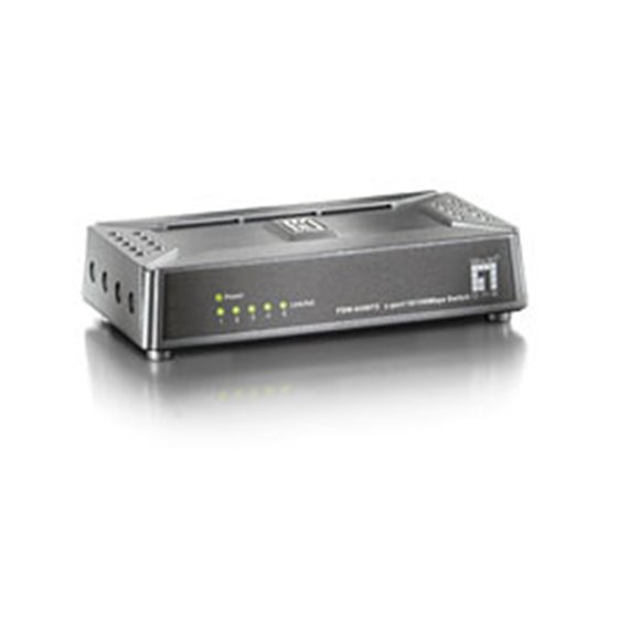 Switch Fast Ethernet de 5 puertos