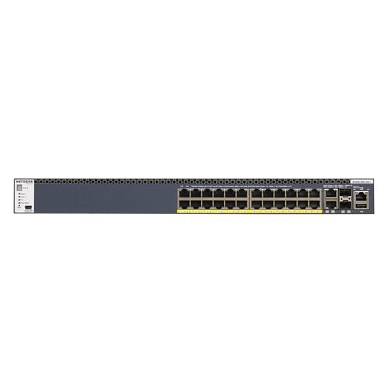 M4300-28G-PoE+ Gestionado L3 Gigabit Ethernet (10/100/1000) Energía sobre Ethernet (PoE) 1U Negro