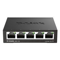 DGS-105 No administrado L2 Gigabit Ethernet (10/100/1000) Negro