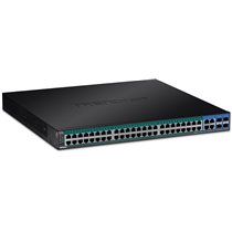 TPE-5048WS switch Gestionado Gigabit Ethernet (10/100/1000) Energía sobre Ethernet (PoE) 1U Negro