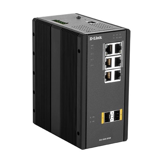 DIS-300G-8PSW Gestionado L2 Gigabit Ethernet (10/100/1000) Energía sobre Ethernet (PoE) Negro