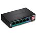 TPE-LG50 switch No administrado Gigabit Ethernet (10/100/1000) Energía sobre Ethernet (PoE) Negro