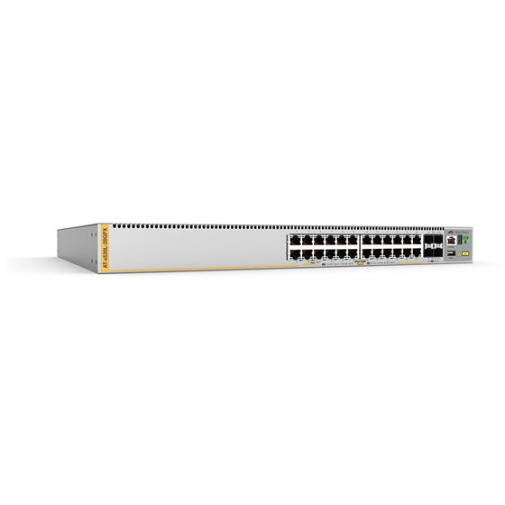 AT-x530L-28GPX-50 Gestionado L3+ Gigabit Ethernet (10/100/1000) Energía sobre Ethernet (PoE) 1U Gris