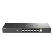 DXS-1210-12SC switch Gestionado L2/L3 1U Negro, Plata