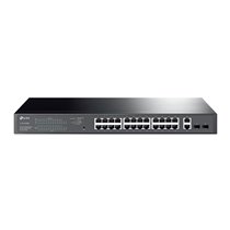 TL-SG1428PE switch Gestionado L2 Gigabit Ethernet (10/100/1000) Energía sobre Ethernet (PoE) 1U Negro