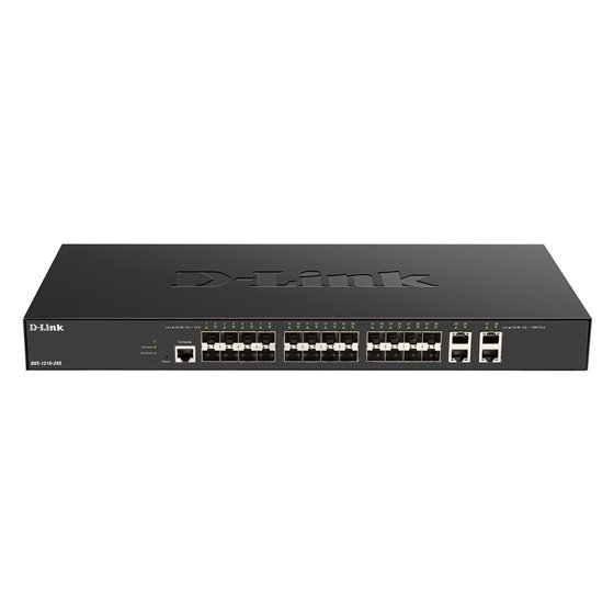 DXS-1210-28S switch Gestionado L2/L3 10G Ethernet (100/1000/10000) 1U Negro