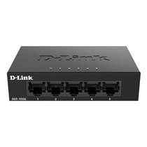 DGS-105GL/E switch No administrado Gigabit Ethernet (10/100/1000) Negro