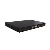 FGP-2031 switch No administrado Fast Ethernet (10/100) Energía sobre Ethernet (PoE) 1U Negro