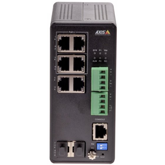 01633-001 switch Gestionado Gigabit Ethernet (10/100/1000) Energía sobre Ethernet (PoE) Negro