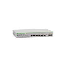 GS950/10PS Gestionado Gigabit Ethernet (10/100/1000) Energía sobre Ethernet (PoE) Verde, Gris
