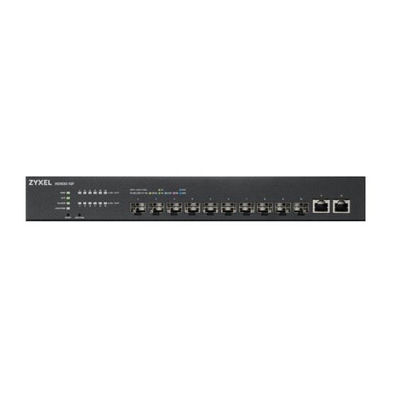 XS1930-12F-ZZ0101F switch Gestionado L2/L3 Negro