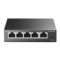 TL-SG105S switch No administrado Gigabit Ethernet (10/100/1000) Negro
