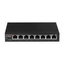 GS-5008E switch Gestionado Gigabit Ethernet (10/100/1000) Negro