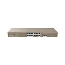 G1118P-16-250W switch No administrado Gigabit Ethernet (10/100/1000) Energía sobre Ethernet (PoE) Marrón
