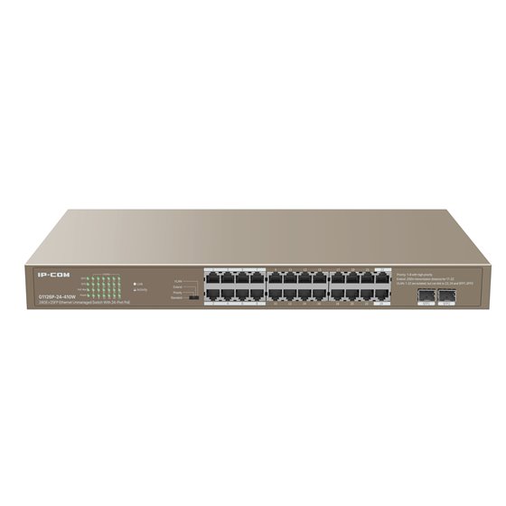 G1126P-24-410W switch No administrado Gigabit Ethernet (10/100/1000) Energía sobre Ethernet (PoE)