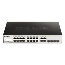 DGS-1210-20 Gestionado L2 Gigabit Ethernet (10/100/1000) 1U Negro