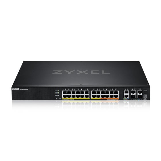 XGS2220-30HP Gestionado L3 Gigabit Ethernet (10/100/1000) Energía sobre Ethernet (PoE) Negro