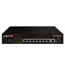 Switch GS-5210PLG Gestionado Gigabit Ethernet (10/100/1000) Energía sobre Ethernet (PoE) Negro