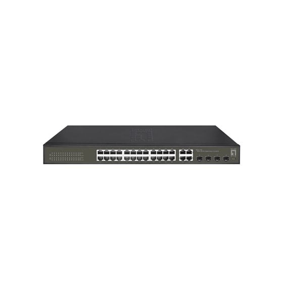 GES-2128 switch Gestionado L2 Gigabit Ethernet (10/100/1000) Negro
