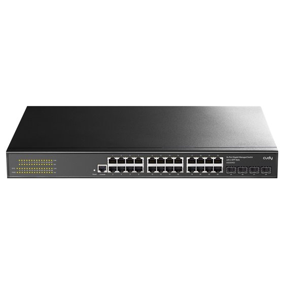 GS2024S2 switch Gestionado L2/L3 Gigabit Ethernet (10/100/1000) 1U Negro