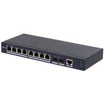 SG4010-2F Gestionado L2 Gigabit Ethernet (10/100/1000) Negro