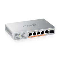 XMG-105HP No administrado 2.5G Ethernet (100/1000/2500) Energía sobre Ethernet (PoE) Plata