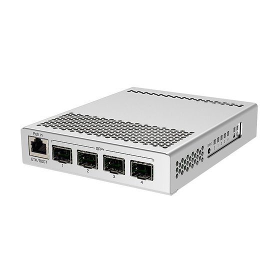 CRS305-1G-4S+IN switch Gestionado Gigabit Ethernet (10/100/1000) Energía sobre Ethernet (PoE) Blanco