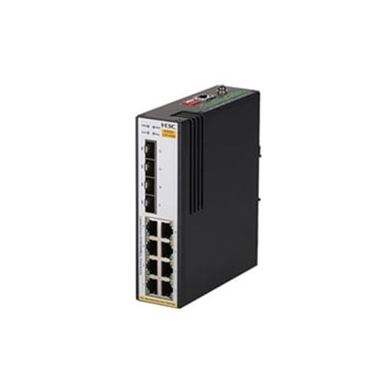 IE4300-12P-PWR Gestionado L2 Gigabit Ethernet (10/100/1000) Energía sobre Ethernet (PoE) DIN rail Negro, Plata