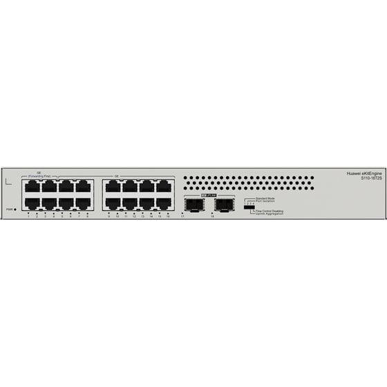S110 Series S110-16T2S No administrado L2 Gigabit Ethernet (10/100/1000) Gris