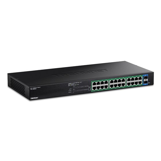TPE-TG262ES switch Gestionado Gigabit Ethernet (10/100/1000) Energía sobre Ethernet (PoE) Negro