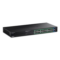 TPE-TG262ES switch Gestionado Gigabit Ethernet (10/100/1000) Energía sobre Ethernet (PoE) Negro