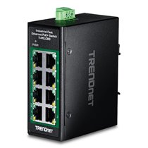 TI-PELC80 switch No administrado Fast Ethernet (10/100) Energía sobre Ethernet (PoE) Negro