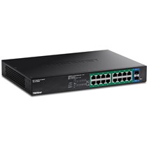 TPE-TG182ES switch Gestionado Gigabit Ethernet (10/100/1000) Energía sobre Ethernet (PoE) Negro