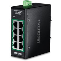 TI-PGLC80 switch No administrado Gigabit Ethernet (10/100/1000) Energía sobre Ethernet (PoE) Negro