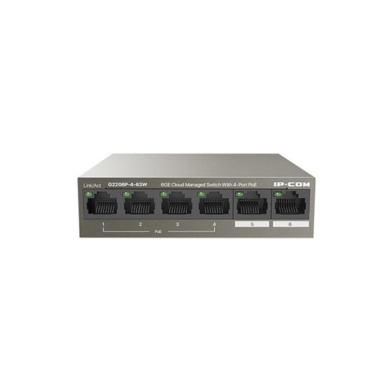 G2206P-4-63W switch Gestionado Gigabit Ethernet (10/100/1000) Energía sobre Ethernet (PoE)