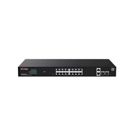 G2220P-16-250W switch Gestionado Gigabit Ethernet (10/100/1000) Energía sobre Ethernet (PoE) Negro