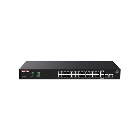 G2228P-24-410W switch Gestionado Gigabit Ethernet (10/100/1000) Energía sobre Ethernet (PoE) Negro