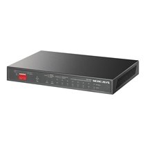 MS110GMP switch Gigabit Ethernet (10/100/1000) Energía sobre Ethernet (PoE) Negro