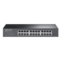 MS124GS switch Gigabit Ethernet (10/100/1000) Negro