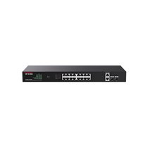 G1120P-16-150W switch No administrado Gigabit Ethernet (10/100/1000) Energía sobre Ethernet (PoE) 1U Negro