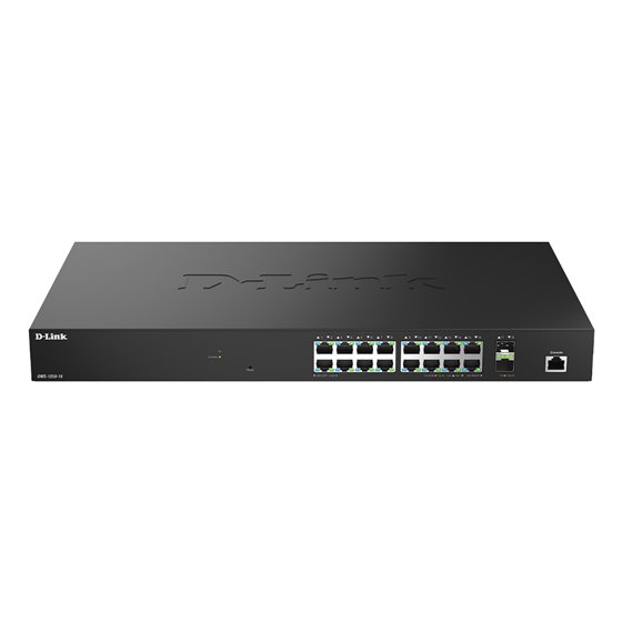DMS-1250-18/E switch Gestionado L2 2.5G Ethernet (100/1000/2500) Negro