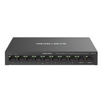 MS110CP switch Fast Ethernet (10/100) Energía sobre Ethernet (PoE) Negro