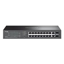 ES220GP switch Gestionado Gigabit Ethernet (10/100/1000) Energía sobre Ethernet (PoE) Negro