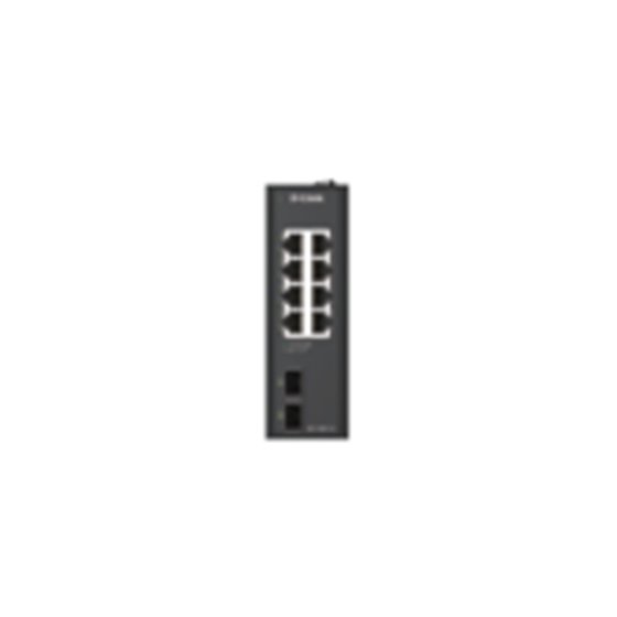 DIS-100G-10 switch No administrado L2 Gigabit Ethernet (10/100/1000) DIN rail Negro