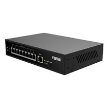 PN8 switch No administrado Fast Ethernet (10/100) Negro