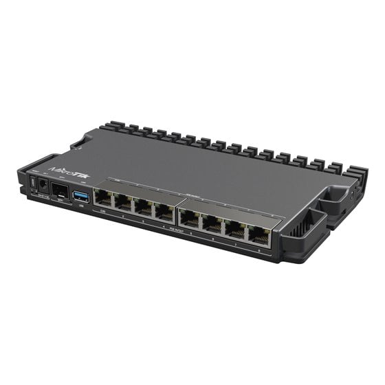 RB5009UG+S+IN router 2.5 Gigabit Ethernet Negro