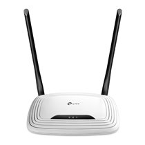 TL-WR841N router inalámbrico Ethernet rápido Banda única (2,4 GHz) Negro, Blanco
